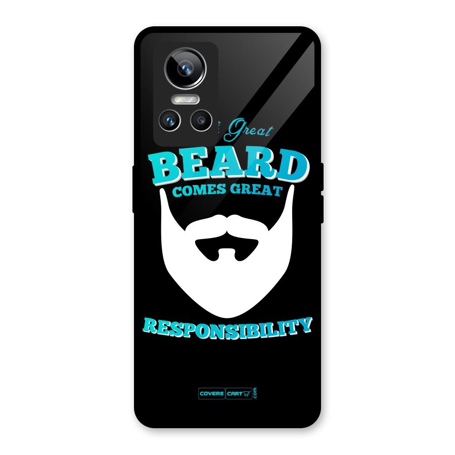 Great Beard Glass Back Case for Realme GT Neo 3