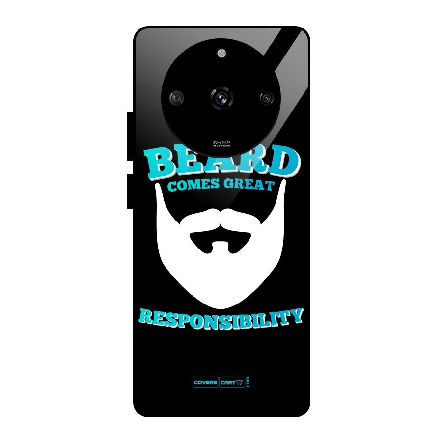 Great Beard Glass Back Case for Realme Narzo 60 5G