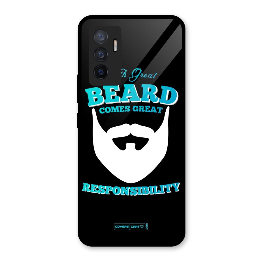 Great Beard Glass Back Case for Vivo V23e