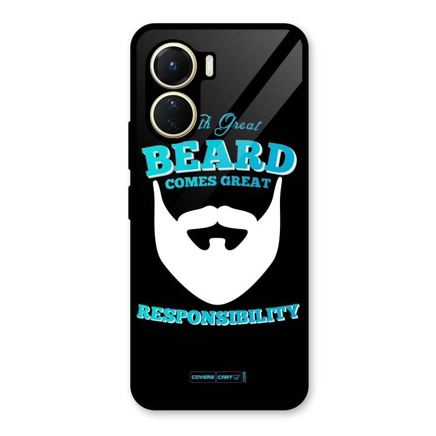 Great Beard Glass Back Case for Vivo Y56