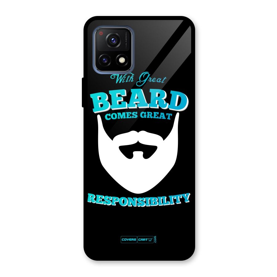 Great Beard Glass Back Case for Vivo Y72 5G