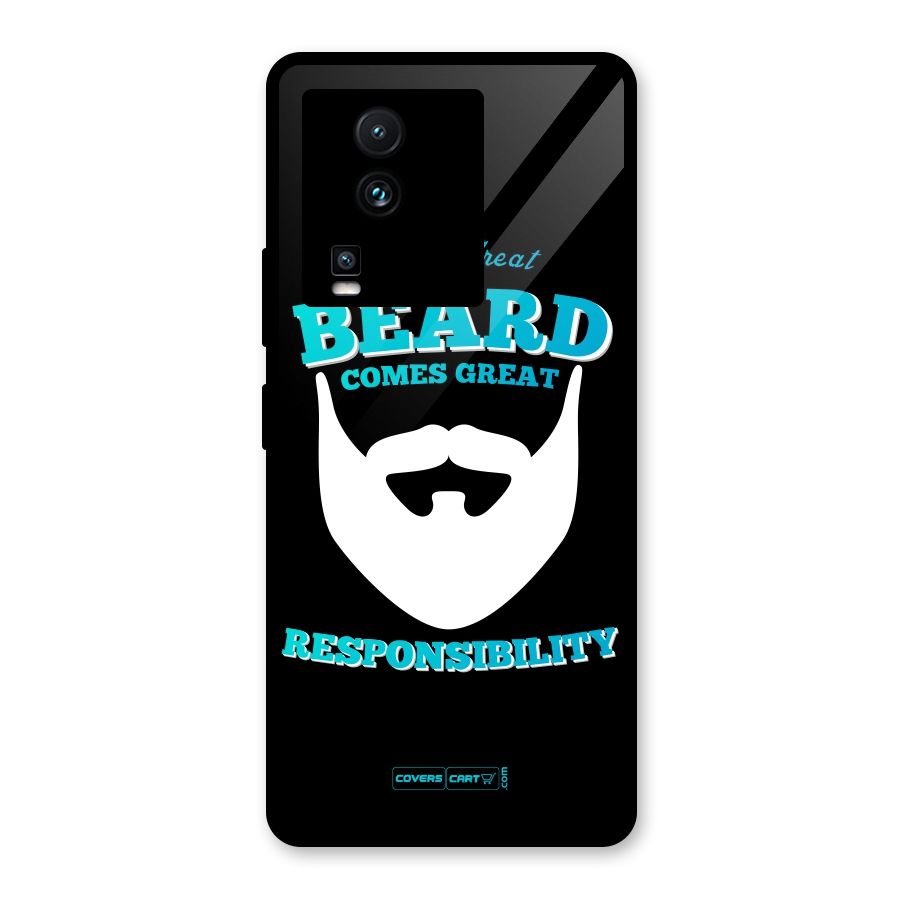 Great Beard Glass Back Case for Vivo iQOO Neo 7
