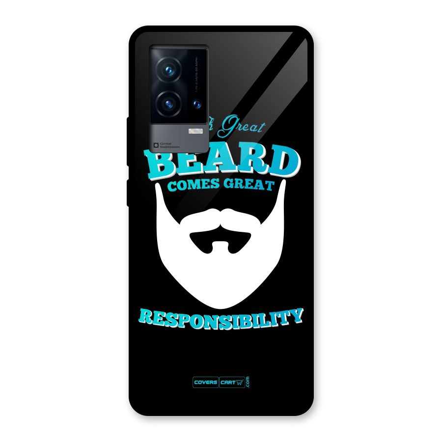 Great Beard Glass Back Case for iQOO 9 5G