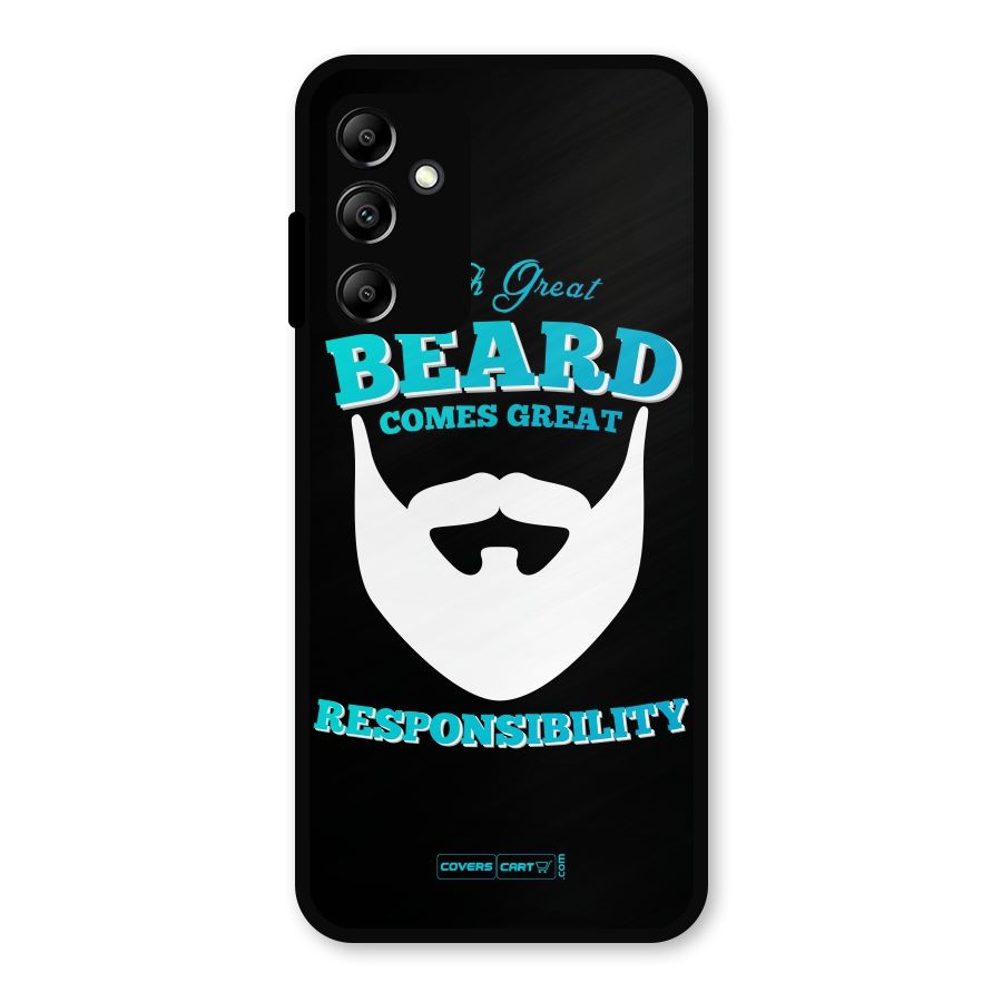 Great Beard Metal Back Case for Galaxy A14 5G