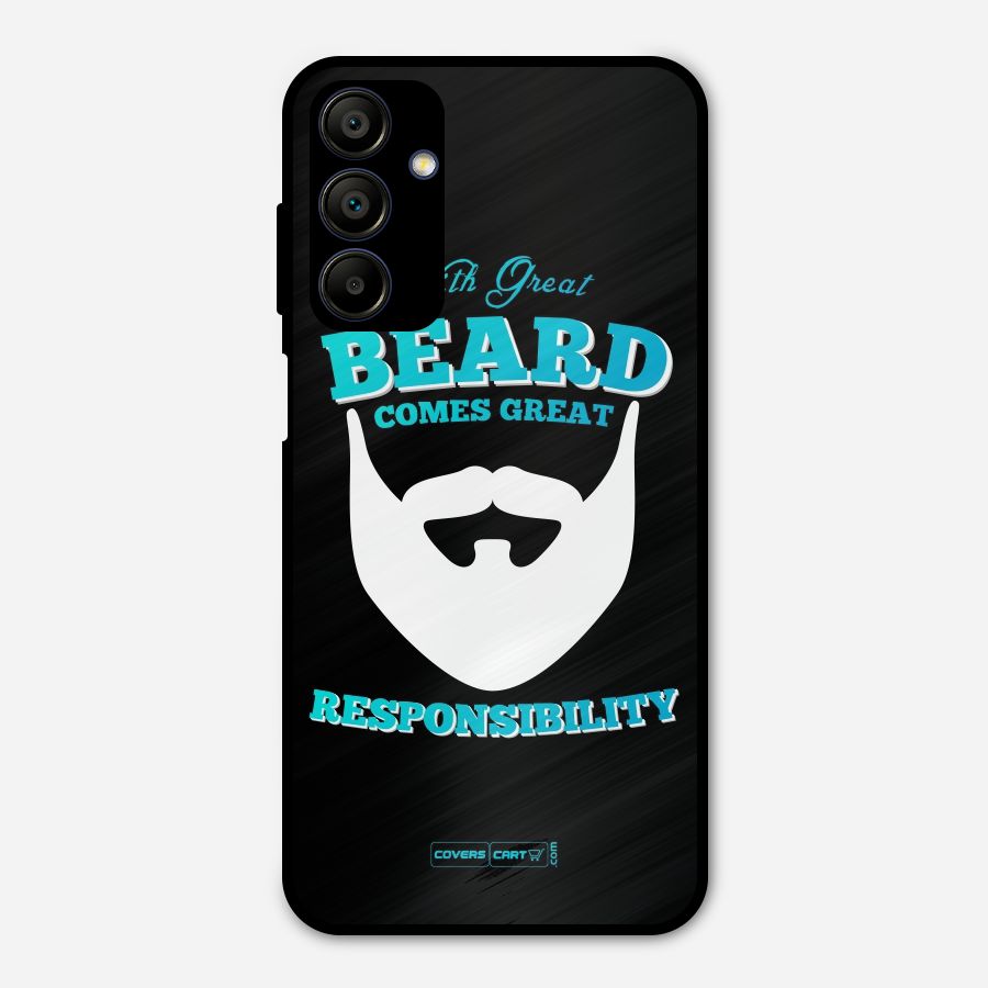 Great Beard Metal Back Case for Galaxy A15 5G