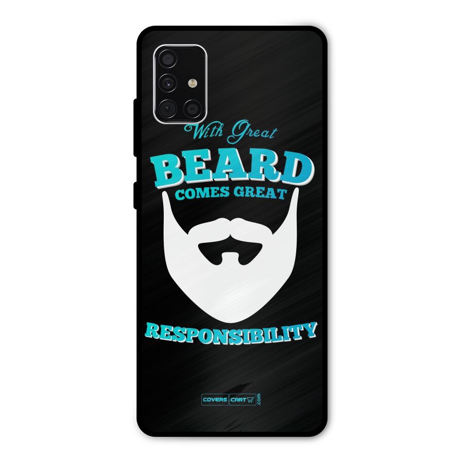 Great Beard Metal Back Case for Galaxy A51