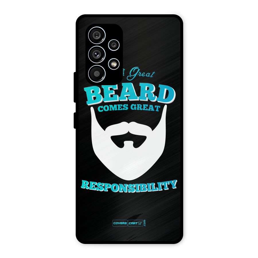 Great Beard Metal Back Case for Galaxy A53 5G