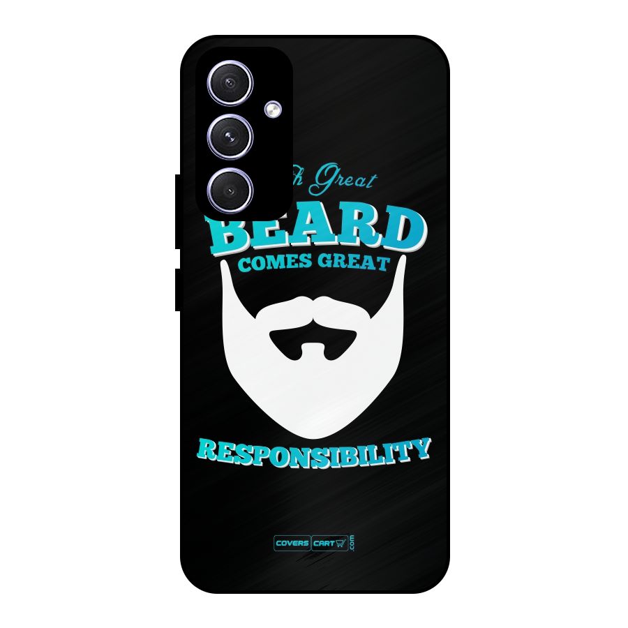Great Beard Metal Back Case for Galaxy A54