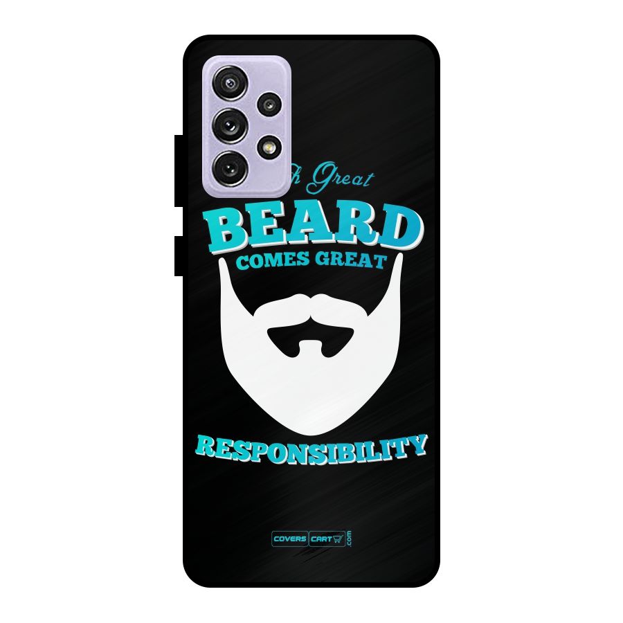 Great Beard Metal Back Case for Galaxy A72