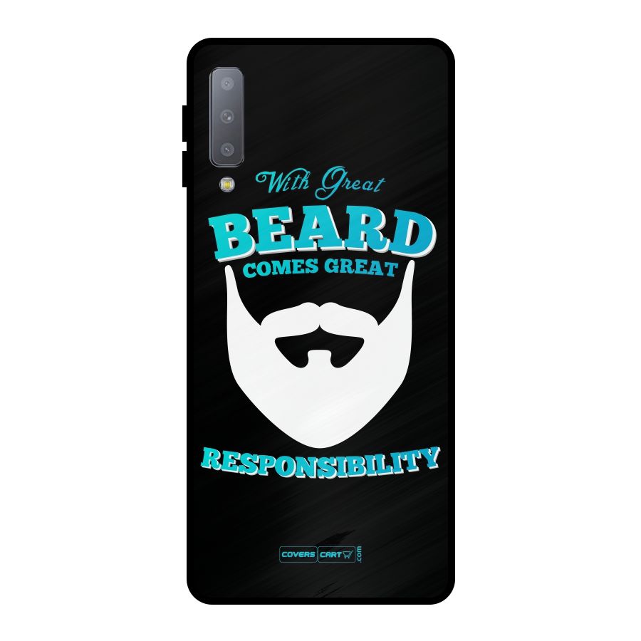 Great Beard Metal Back Case for Galaxy A7 (2018)
