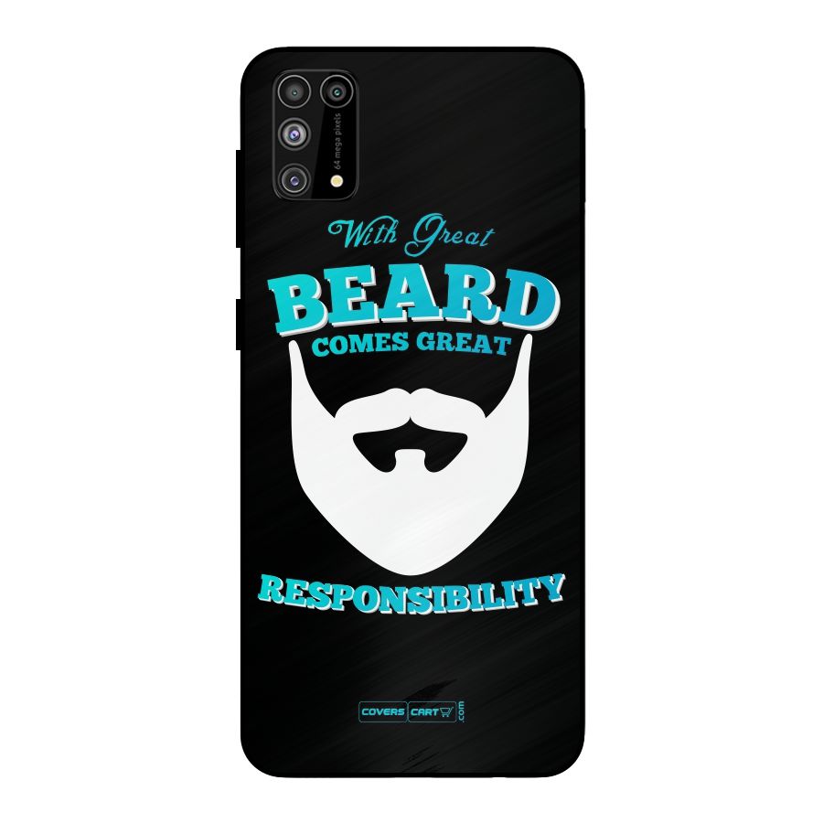 Great Beard Metal Back Case for Galaxy F41