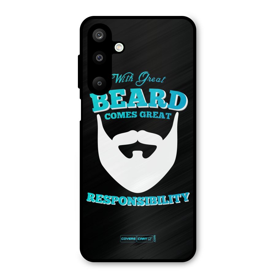 Great Beard Metal Back Case for Galaxy M16