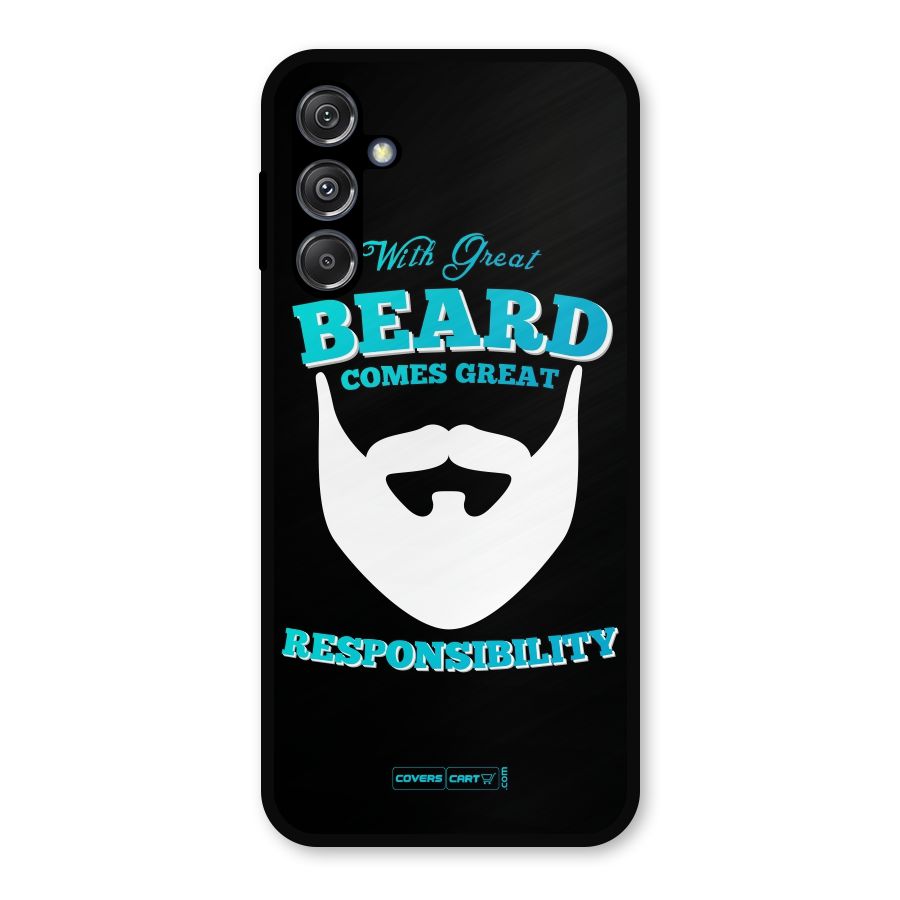 Great Beard Metal Back Case for Galaxy M34 5G