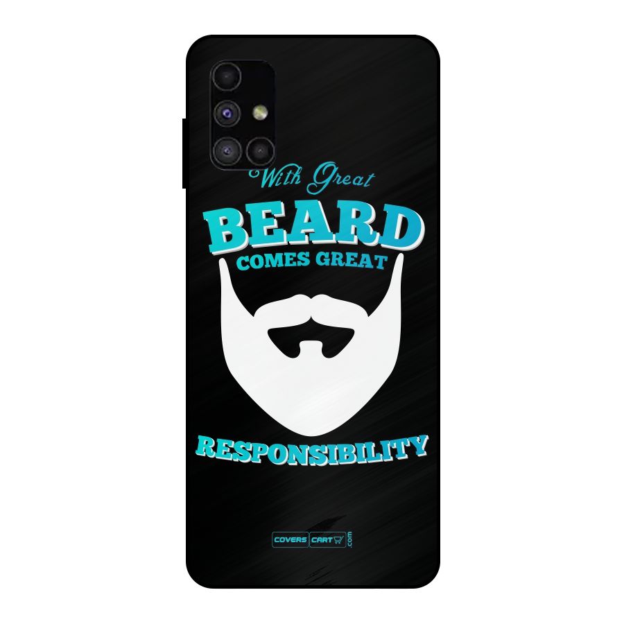 Great Beard Metal Back Case for Galaxy M51