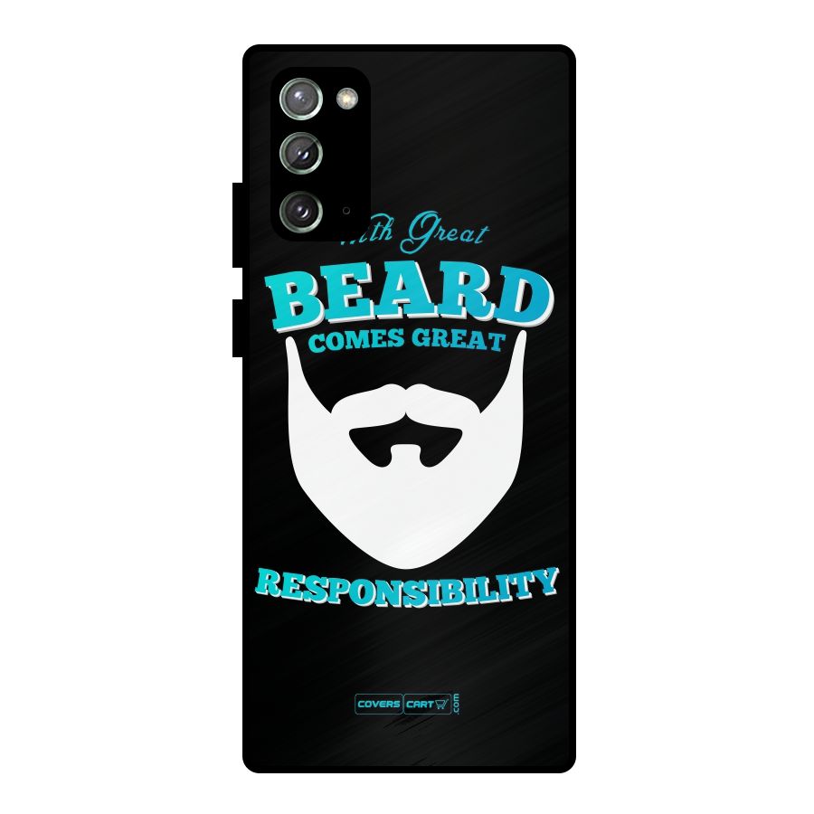 Great Beard Metal Back Case for Galaxy Note 20