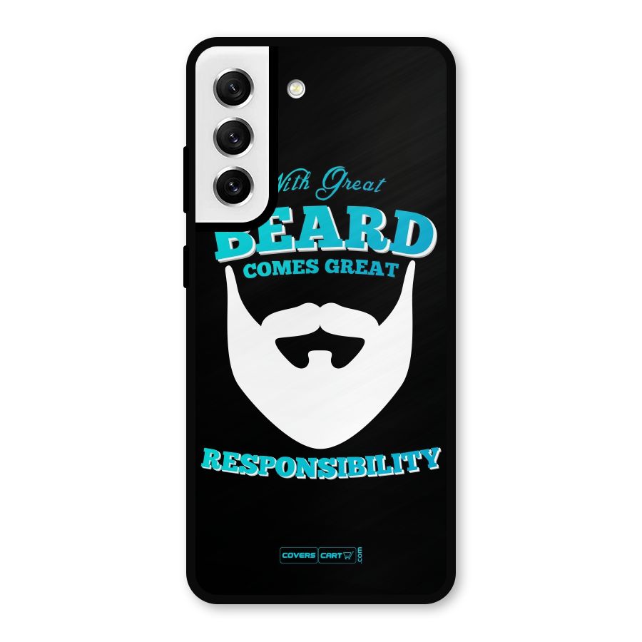 Great Beard Metal Back Case for Galaxy S21 FE 5G