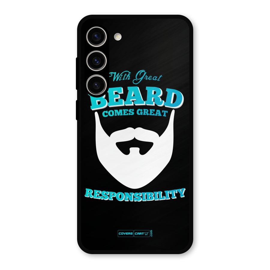 Great Beard Metal Back Case for Galaxy S23 Plus