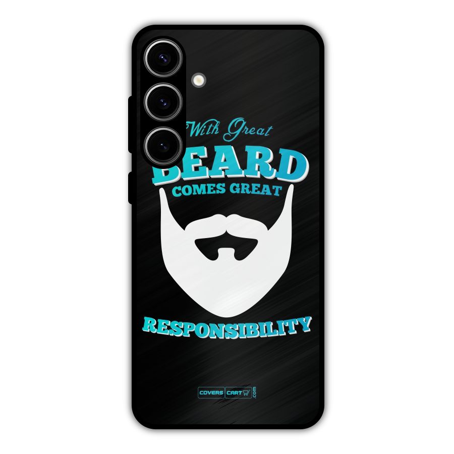 Great Beard Metal Back Case for Galaxy S24 Plus