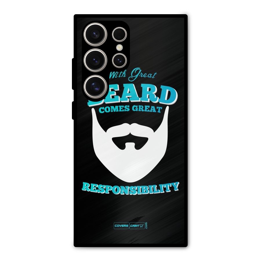 Great Beard Metal Back Case for Galaxy S24 Ultra