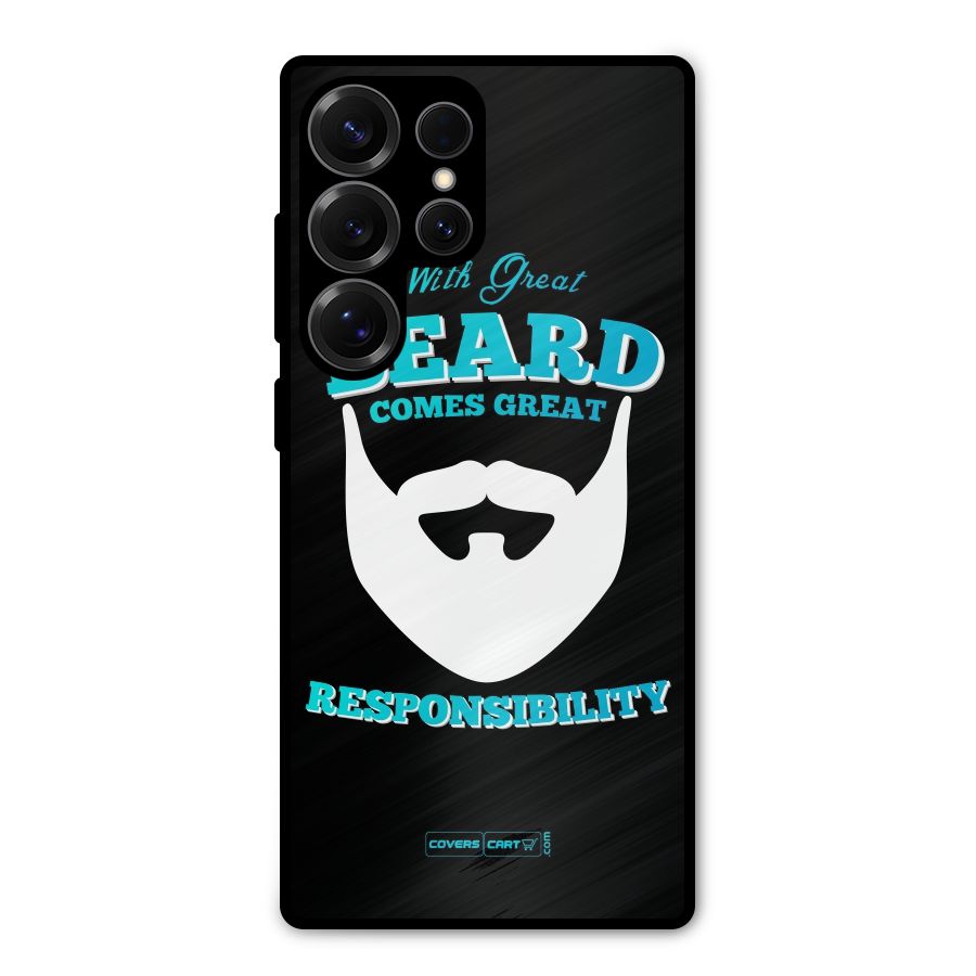Great Beard Metal Back Case for Galaxy S25 Ultra