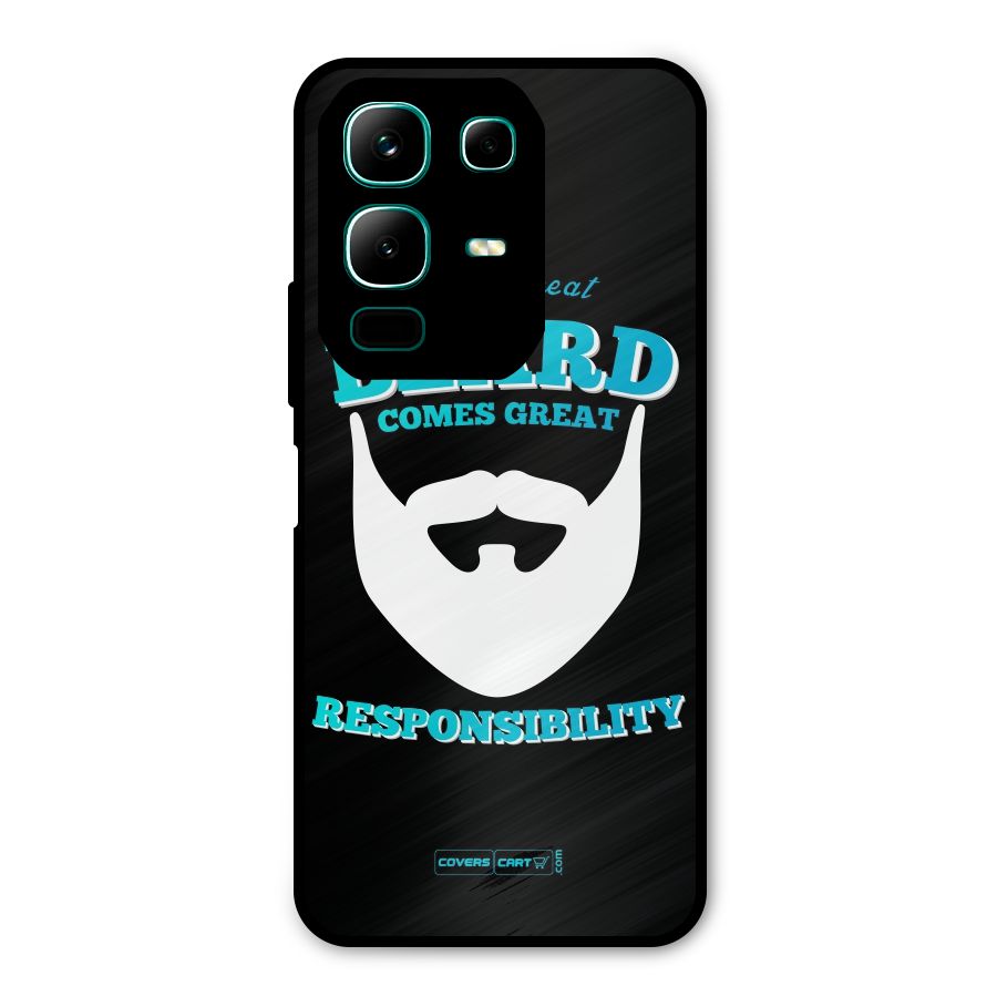 Great Beard Metal Back Case for Infinix Note 50x