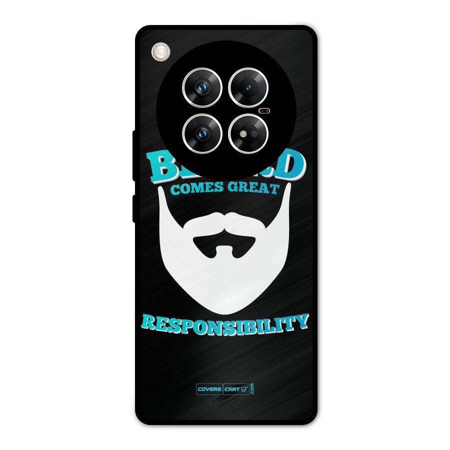 Great Beard Metal Back Case for Infinix Zero 40 5G