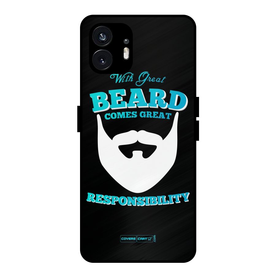 Great Beard Metal Back Case for Nothing Phone 2