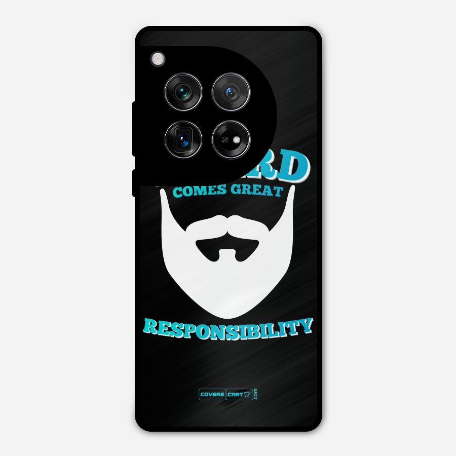 Great Beard Metal Back Case for OnePlus 12