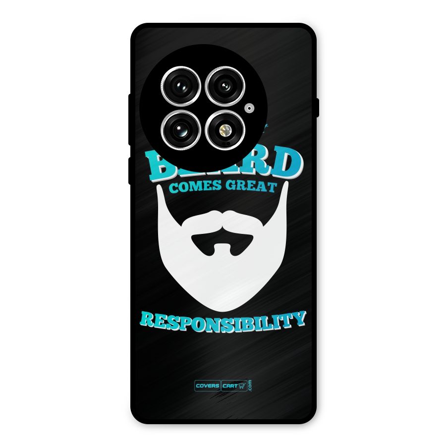 Great Beard Metal Back Case for OnePlus 13