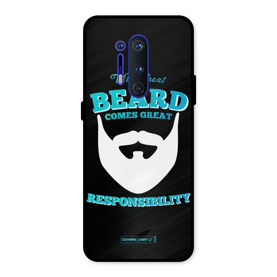 Great Beard Metal Back Case for OnePlus 8 Pro