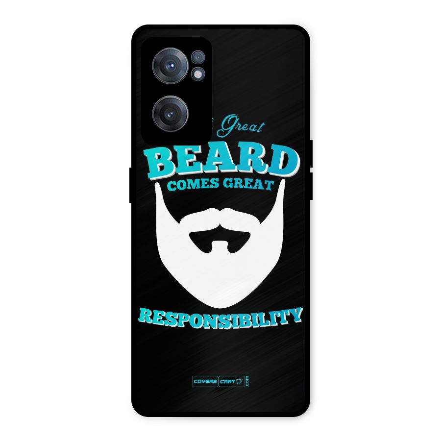 Great Beard Metal Back Case for OnePlus Nord CE 2 5G