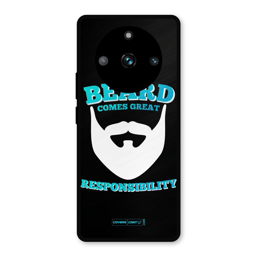 Great Beard Metal Back Case for Realme 11 Pro