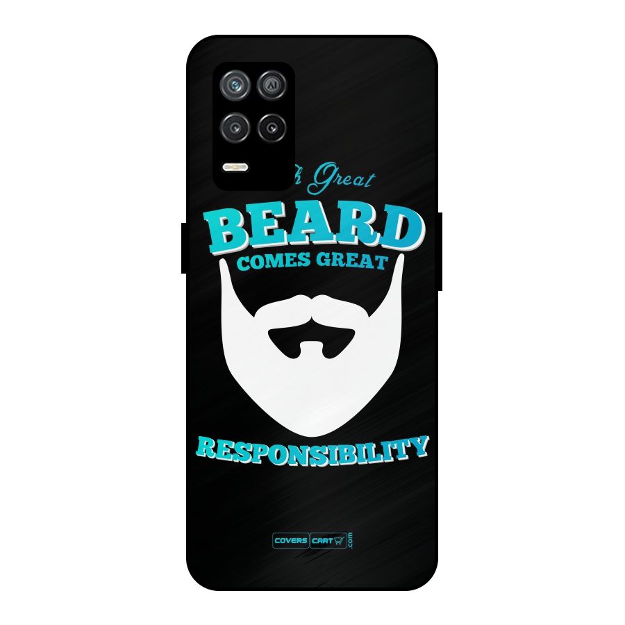 Great Beard Metal Back Case for Realme 8 5G