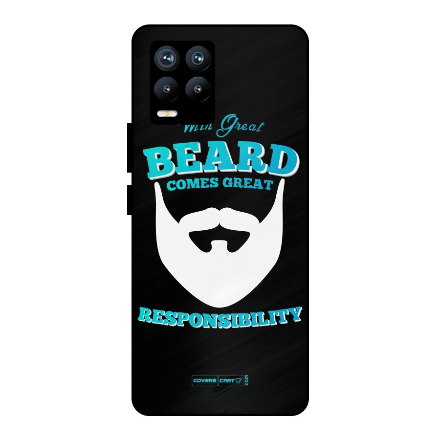 Great Beard Metal Back Case for Realme 8 Pro