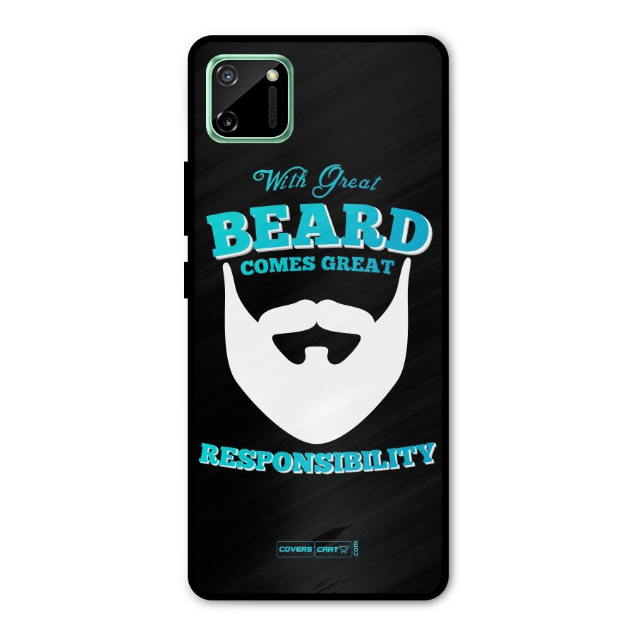 Great Beard Metal Back Case for Realme C11
