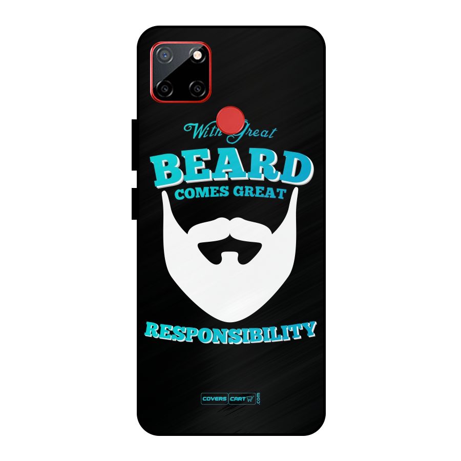 Great Beard Metal Back Case for Realme C12