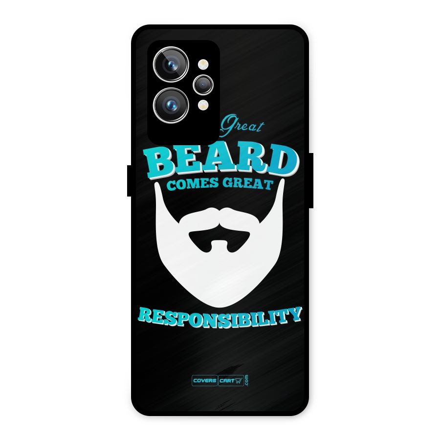 Great Beard Metal Back Case for Realme GT2 Pro