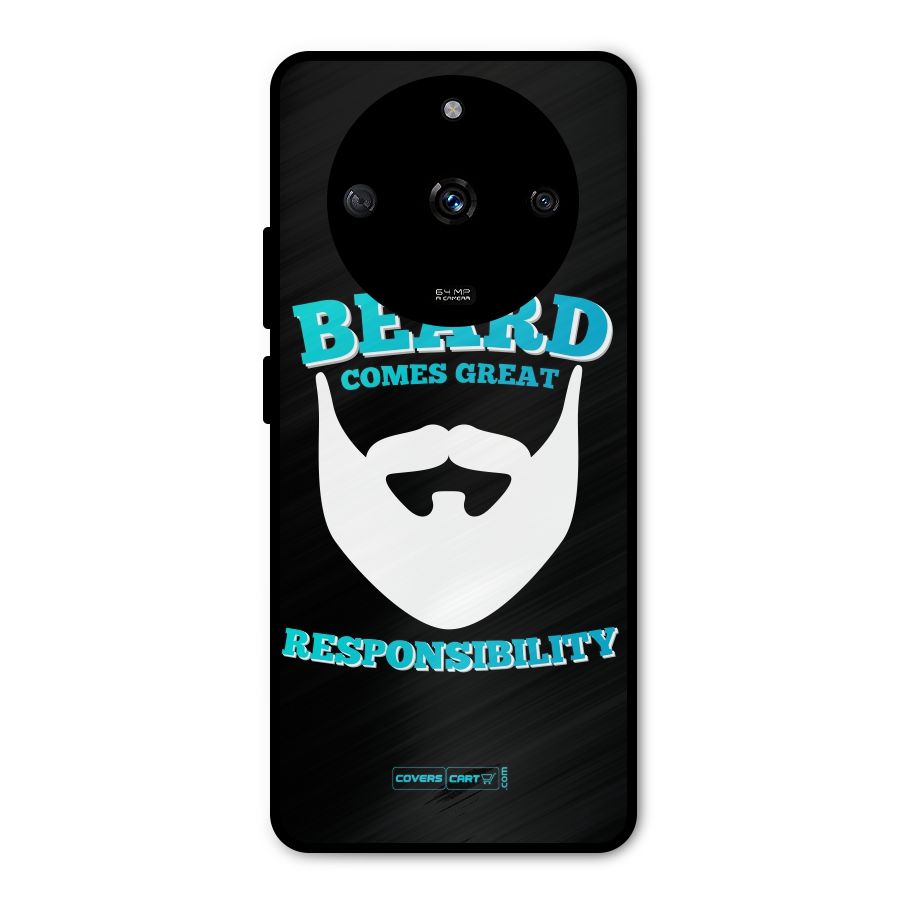 Great Beard Metal Back Case for Realme Narzo 60 5G