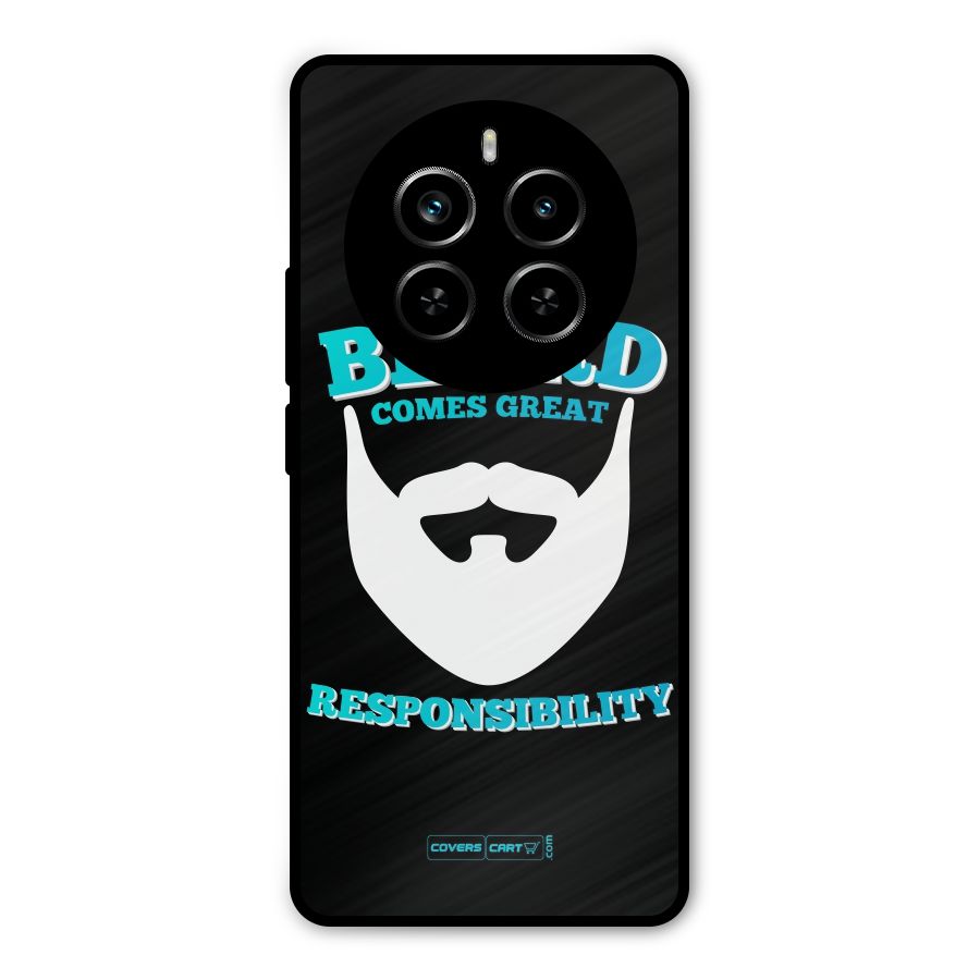 Great Beard Metal Back Case for Realme P1 Pro