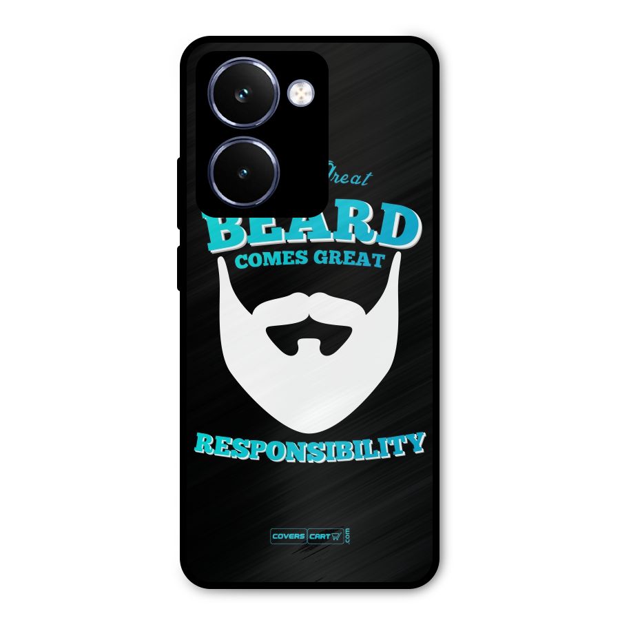 Great Beard Metal Back Case for Realme P3 Ultra