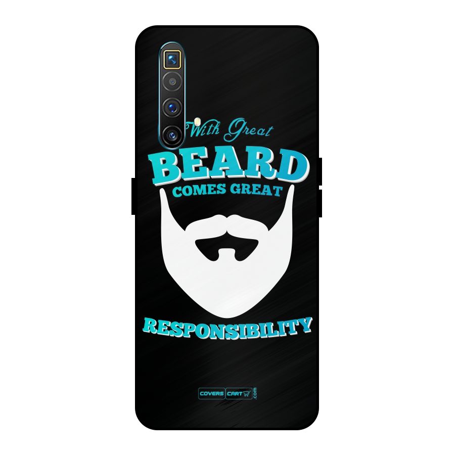 Great Beard Metal Back Case for Realme X3 SuperZoom