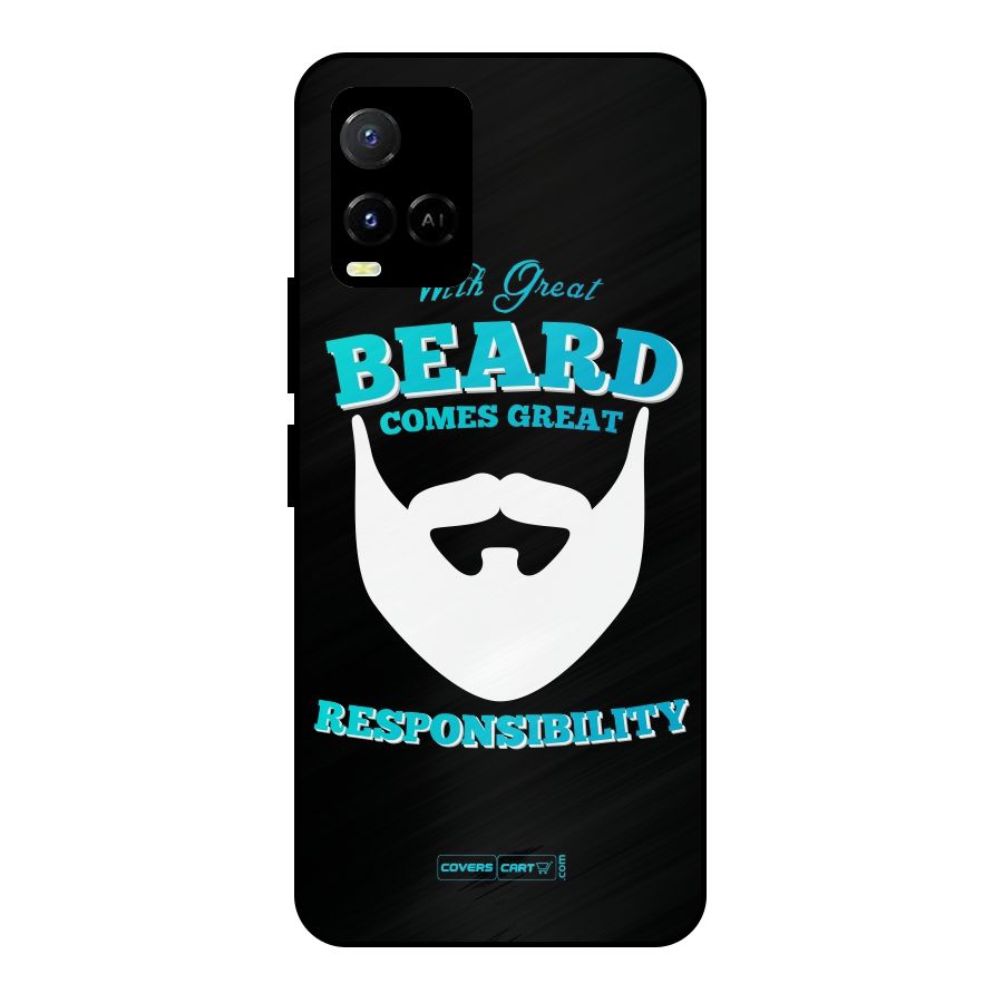Great Beard Metal Back Case for Vivo Y21T