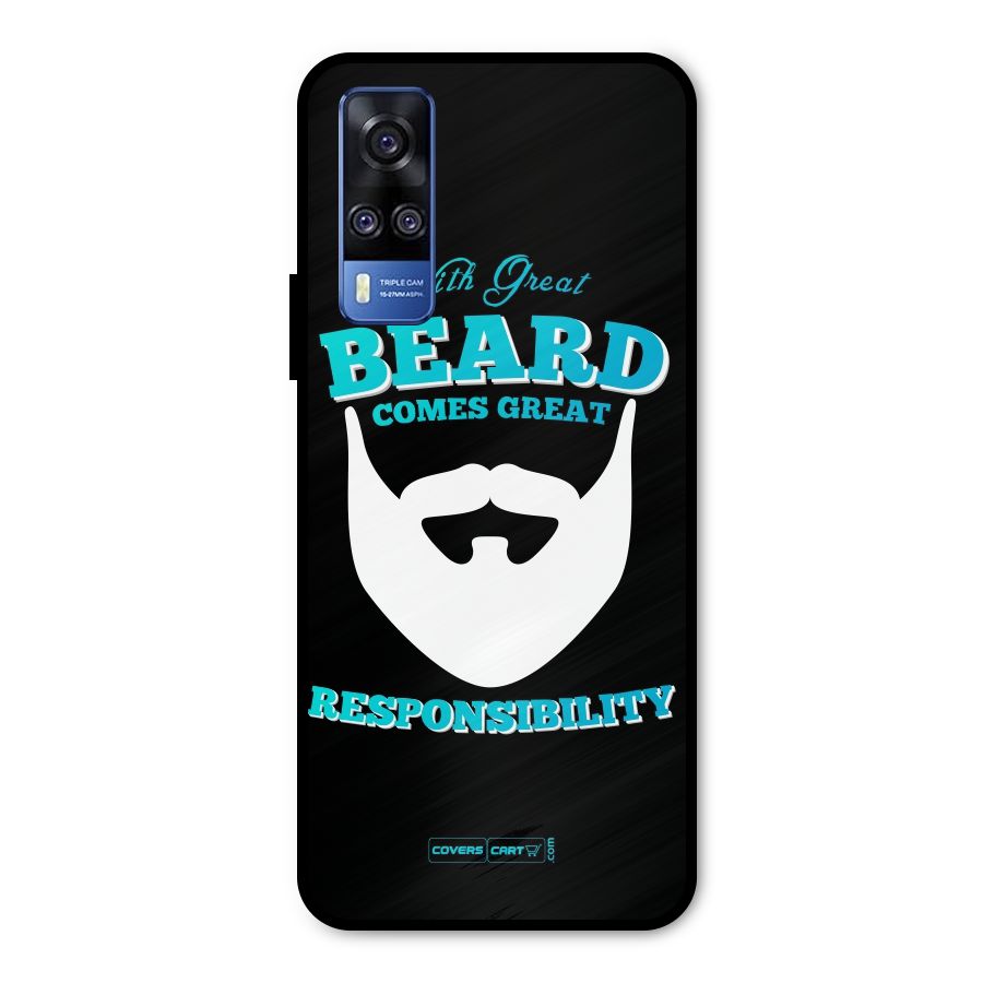 Great Beard Metal Back Case for Vivo Y31