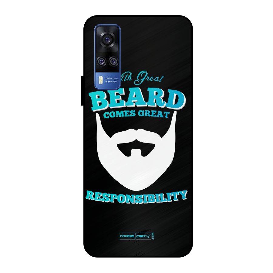 Great Beard Metal Back Case for Vivo Y51