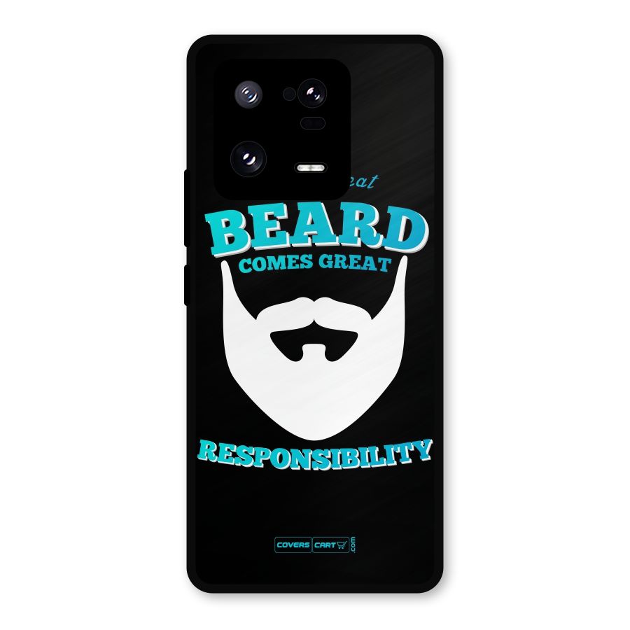 Great Beard Metal Back Case for Xiaomi 13 Pro