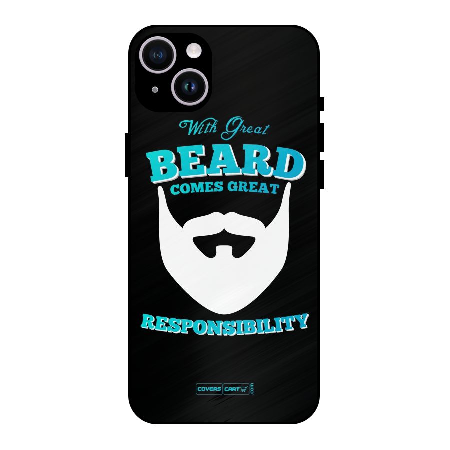 Great Beard Metal Back Case for iPhone 14 Plus