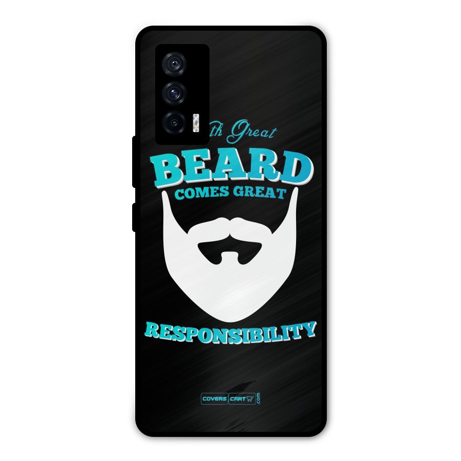 Great Beard Metal Back Case for iQOO 7 5G