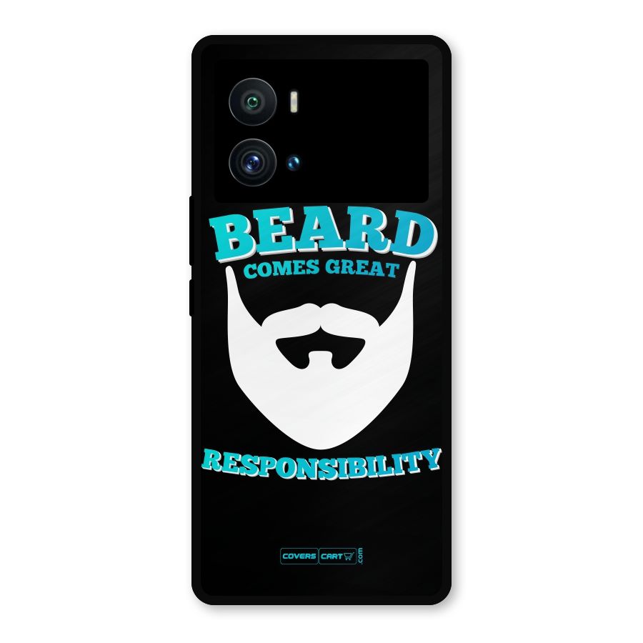 Great Beard Metal Back Case for iQOO 9 Pro