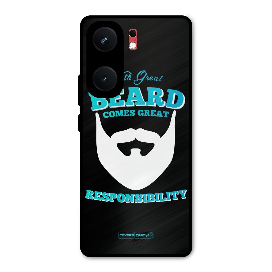 Great Beard Metal Back Case for iQOO Neo 9 Pro