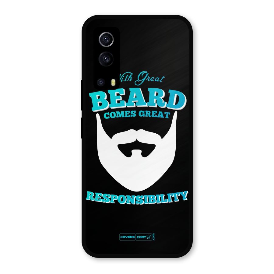 Great Beard Metal Back Case for iQOO Z3